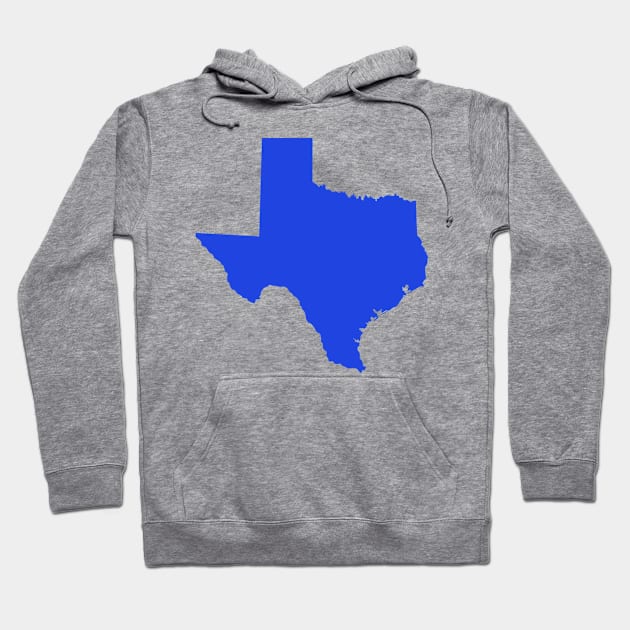 Texas Blue Hoodie by loudestkitten